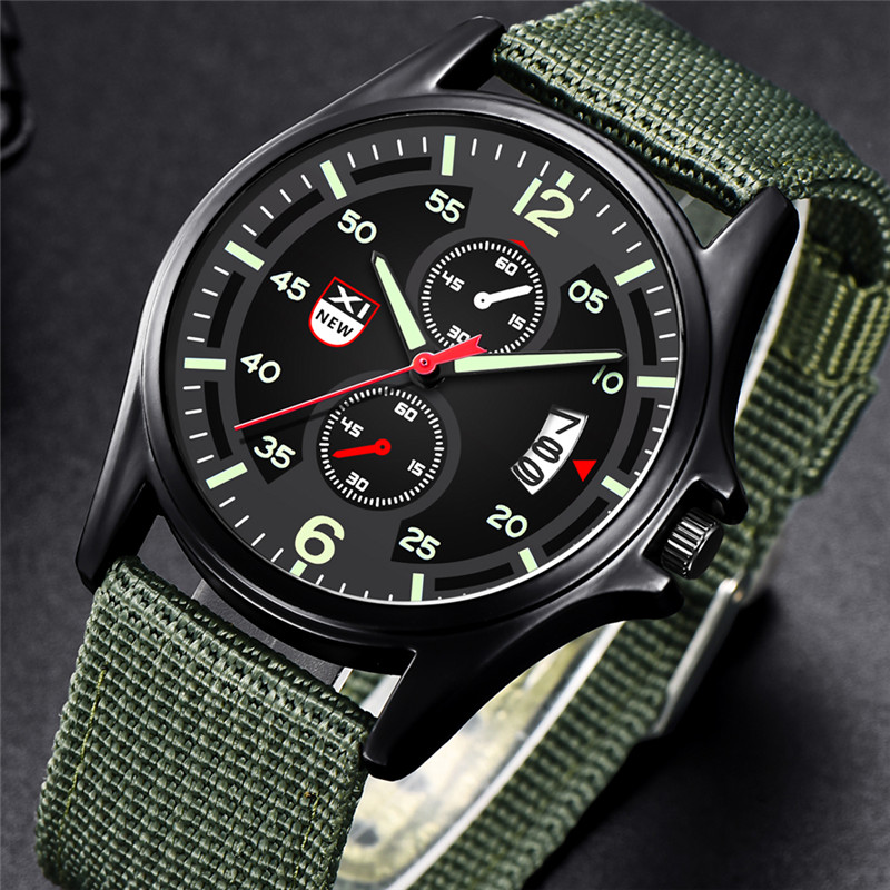 Reloj Hombre genuino marca XIN - Suede Strap Watch reseña y precio