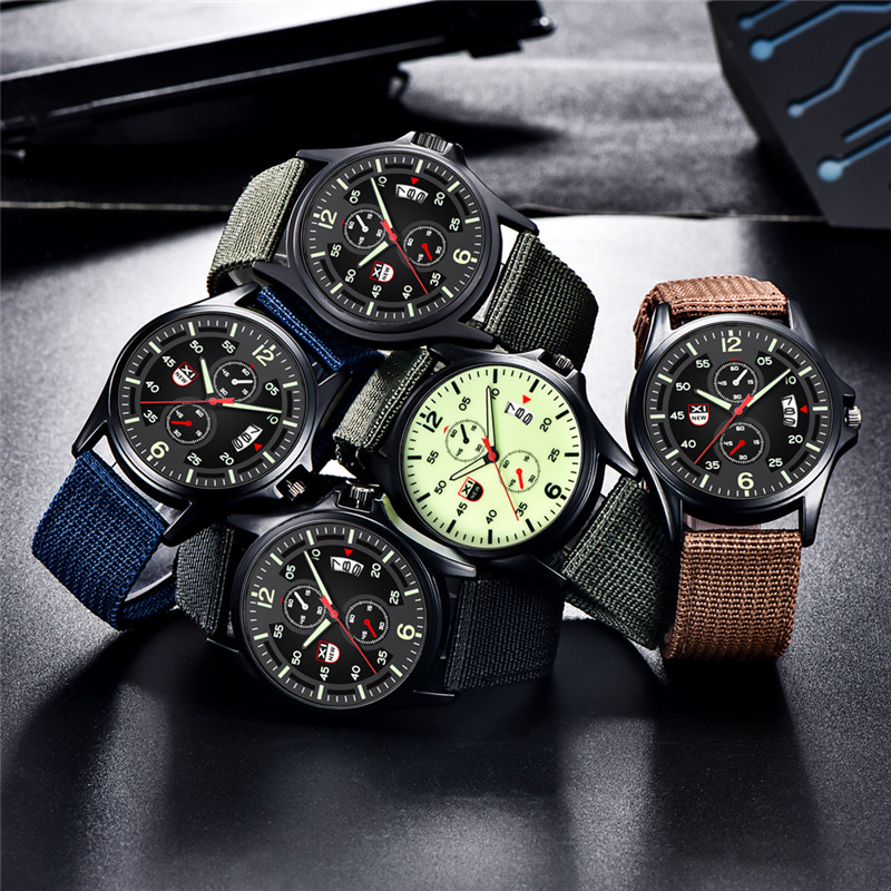 Reloj Hombre genuino marca XIN - Suede Strap Watch reseña y precio