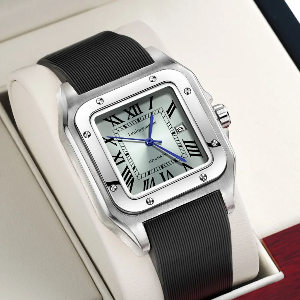 Reloj mecánico automático cuad - Cartier Watch Tank reseña y precio