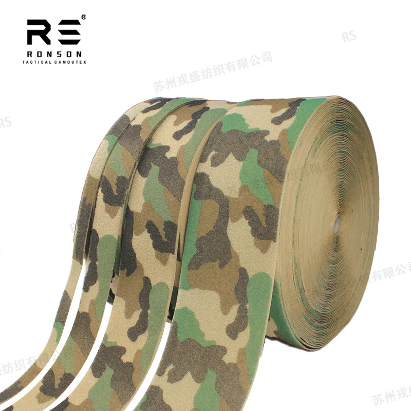 M81 Woodland camuflaje impreso - Sport Loop Velcro reseña y precio