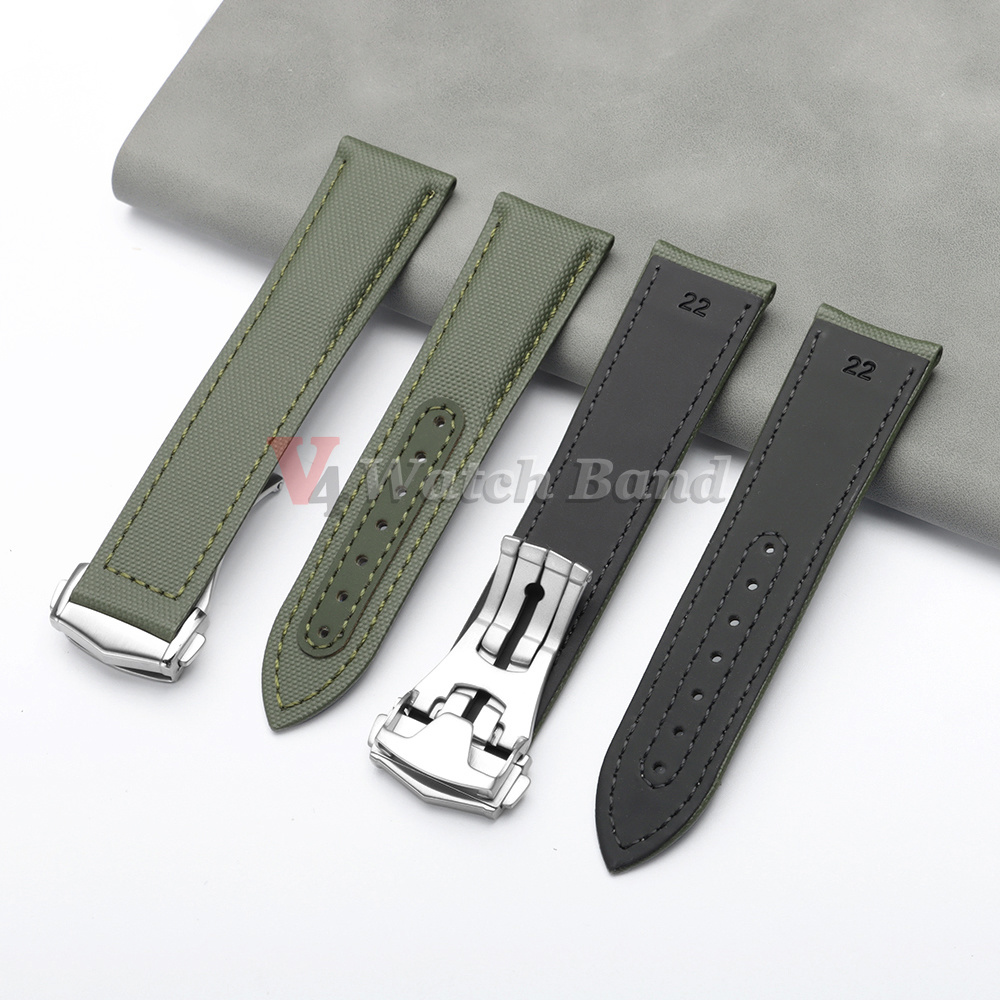 Correa de reloj de nailon de 2 - Omega Watch Speedmaster reseña y precio