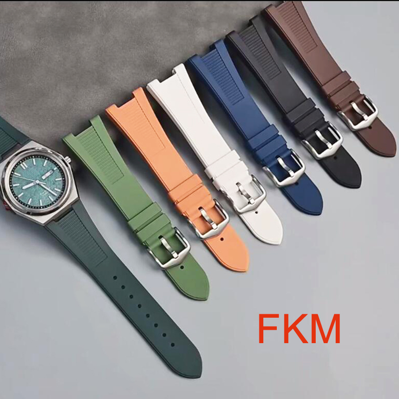 Correa de caucho fluorado 25*1 - Patek Philippe Watch Nautilus reseña y precio